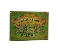 Sierra Nevada Pale All Beer Metal TIN Sign Poster Wall Plaque -Tin Sign 12X16 Inch
