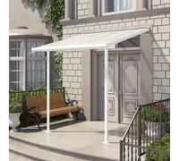 Sierra Patio Cover White-Clear