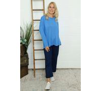 Sierra Sparkle Stripe Knitted Top Cobalt Kit and Kaboodal Cobalt One Size