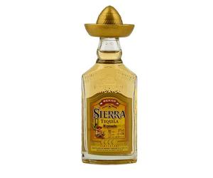 Sierra Tequila Reposado (Gold) Miniature - 4cl Single Bottle