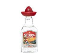 Sierra Tequila Silver Miniature - 4cl Single Bottle