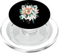 Siesta Key Florida Floral Siesta Key Sarasota FL PopSockets PopGrip for MagSafe