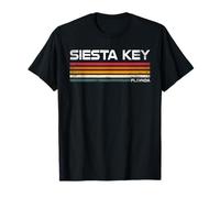 Siesta Key Florida Retro Design Siesta Key Sarasota FL T-Shirt