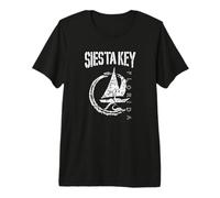 Siesta Key Florida Souvenir, Sailing, Sailboat, Sunsets Premium T-Shirt