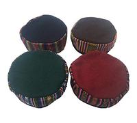 Siesta Wool Smoking Hat Cap Fez FES Unisex Men's Women Handmade Fancy Dress Festival (Green, 58cm)