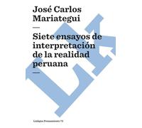 Siete ensayos de interpretación de la realidad peruana: 72 (Pensamiento)
