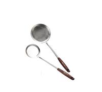 Sieve 1pcs Stainless Steel Kitchen Colander Household Dumplings Noodles Hot Pot Strainer Spoon(S)