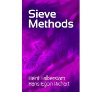 Sieve Methods (Dover Books on MaTHEMA 1.4tics)
