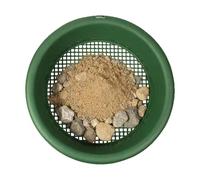 Sieve | Precise Stackable Mesh Pellet Sieve | Panning Tools-for Pot, Prospecting, Sieving, Granules, Rock, Soil, Dirt, Vegetable Gardening