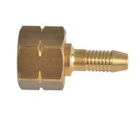 Sievert B1022 Hose Connector 3/8in Left-hand Nut with 6mm Tail for LPG