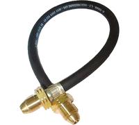 Sievert Gas Bottle to Tee Piece Pigtail Connector P.O.L Fittings