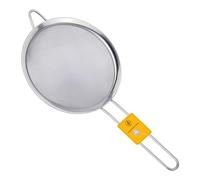Sieves and Strainers Set - 20 cm Pack of 1 - Metal Sieve Stainless Steel, Fine Mesh Strainer | Kitchen Sieve Fine Mesh, Sive Cooking, Flour for Baking Rust Free Seive, Dishwasher Safe SIV
