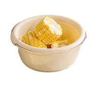 Sieves for the kitchen, double-layered, food-safe, space-saving storage | Berry Washing Bowl | Strainer for Salad, Berries, Products, Food - Home, Apartment, Camping, Cooking, Food