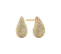 Sif Jakobs 18K gold plated Goccia Calare Piccolo SJ-E2752-Cubic Zirconia-YG Earrings - SJ-E2752-CZ-YG - Gold Plated / Zirconia