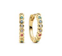 Sif Jakobs 18k Gold Plated Multicoloured Zirconia Sarzana Earrings - 18k Gold Plated / Zirconia