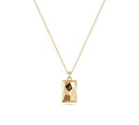 Sif Jakobs 18K Gold Plated Roccia Rettangolo Necklace SJ-P2728-YG - 18k Gold Plated