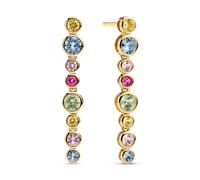 Sif Jakobs 18k Gold Plated Sardinien Lungo Piccolo SJ-E2770-XCubic Cubic Zirconia-YG Earrings - SJ-E2770-XCZ-YG - Gold Plated / Zirconia