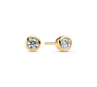 Sif Jakobs 18k Gold Plated Sardinien Uno SJ-E2630-Cubic Zirconia-YG Earrings - SJ-E2630-CZ-YG - Gold Plated / Zirconia