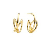 Sif Jakobs 18K gold plated Spirale Pianura Piccolo Earrings - SJ-E2590-YG - Gold Plated