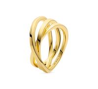Sif Jakobs 18K gold plated Spirale Pianura Ring - SJ-R2590-YG - Size 56 - Gold Plated