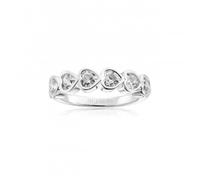 Sif Jakobs 925 Sterling Silver Amorino Ring SJ-R2494-CZ - Elegant Styling | - Size 54