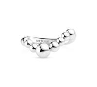 Sif Jakobs 925 Sterling Silver Bormio Wave Ring - SJ-R2589 - Size 50 - Sterling Silver