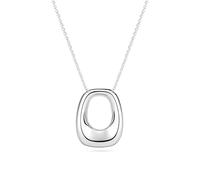 Sif Jakobs 925 Sterling Silver Borsa Pianura Grande Necklace - SJ-N2621 - Sterling Silver