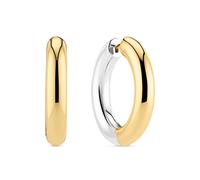 Sif Jakobs 925 Sterling Silver Carrara Pianura X-Grande Earrings - SJ-E2476-2YG - Sterling Silver