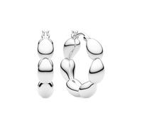 Sif Jakobs 925 Sterling Silver Goccia Cerchietto Piccolo Earrings - SJ-E2596 - Sterling Silver