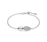 Sif Jakobs 925 Sterling Silver Goccia Due SJ-B2589-Cubic Zirconia Bracelet - SJ-B2589-CZ - Sterling Silver / Zirconia