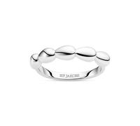 Sif Jakobs 925 Sterling Silver Goccia Piccolo Pianura Ring - SJ-R2594 - Size 56 - Sterling Silver