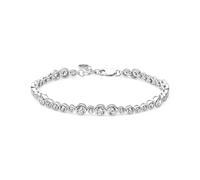 Sif Jakobs 925 Sterling Silver Sardinien Altro SJ-B2775-Cubic Zirconia Bracelet - SJ-B2775-CZ - Sterling Silver / Zirconia
