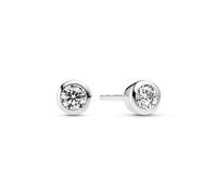 Sif Jakobs 925 Sterling Silver Sardinien Uno SJ-E2630-Cubic Zirconia Earrings - SJ-E2630-CZ - Sterling Silver / Zirconia