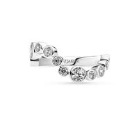 Sif Jakobs 925 Sterling Silver Sardinien Wave SJ-R2631-Cubic Zirconia Ring - SJ-R2631-CZ - Size 60 - Sterling Silver / Zirconia