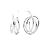 Sif Jakobs 925 Sterling Silver Spirale Pianura Grande Earrings - SJ-E2591 - Sterling Silver