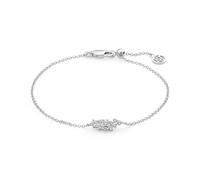Sif Jakobs - Cristallo Bracelet - 925 Sterling Silver - White Zirconia - Silver Bracelet - Gifts For Women - Chain Length 18cm Adjustable