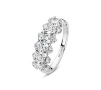 Sif Jakobs Diamonds 14k White Gold Fior Grande Diamond Ring SJ-R2526-WD-WG - Bold - Size 54 - 14k White Gold / Diamond