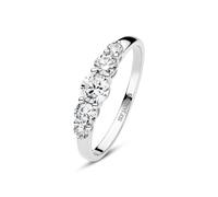 Sif Jakobs Diamonds 14k White Gold Tiara Diamond Ring SJ-R2520-WD-WG - Distinctive - Size 50 - 14k White Gold / Diamond