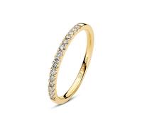Sif Jakobs Diamonds 14k Yellow Gold Alba Diamond Ring SJ-R2515-WD-YG - Bold - Size 54 - 14k Yellow Gold / Diamond