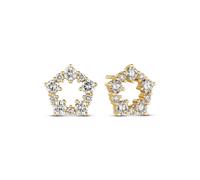 Sif Jakobs Diamonds 14k Yellow Gold Brina Diamond Earrings SJ-E2533-WD-YG - Refined - 14k Yellow Gold / Diamond