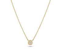 Sif Jakobs Diamonds 14k Yellow Gold Rome Diamond Necklace SJ-N2555-WD-YG - Exclusive - 14k Yellow Gold / Diamond
