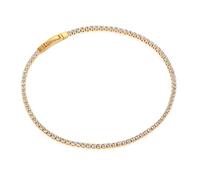 Sif Jakobs White Zirconia Ellera Bracelet SJ-B2869N-CZ-YG - 17 - Gold Plated / Zirconia