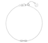 Sif Jakobs Womens Silver Ellera Ovale 18ct Yellow Gold-plated Sterling-silver and Zirconia Bracelet S