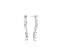 Sif Jakobs ELLERA Earrings Silver SJ-E2417-CZ - Woman - 925 Sterling Silver Silver