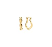 Sif Jakobs Ellera Waves Pianura Grande Earrings Goldplated Silver SJ-E3869-YG - Woman - Quartz - 925 Sterling Silver Gold