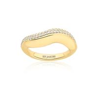 Sif Jakobs GLORENZA Ring 18 ct. Goldplated Silver SJ-R2483-CZ-YG-56 - Woman - 925 Sterling Silver Gold 56