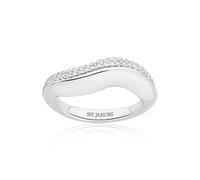 Sif Jakobs Glorenza Sterling Silver Ring SJ-R2483-CZ - 56 - 925 Sterling Silver