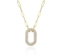 Sif Jakobs Gold Plated Capri Necklace - 18k Gold Plated