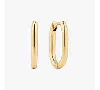 Sif Jakobs Gold Plated Capriana Pianura Hoop Earrings SJ-E2600-YG