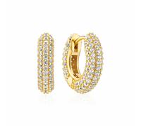 Sif Jakobs Gold Plated Carrara Piccolo Earrings SJ-E2473-CZ-YG - Elegant - 18k Gold Plated